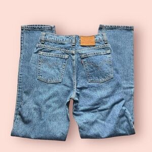 Levi's Classic Blue Straight Leg Jeans